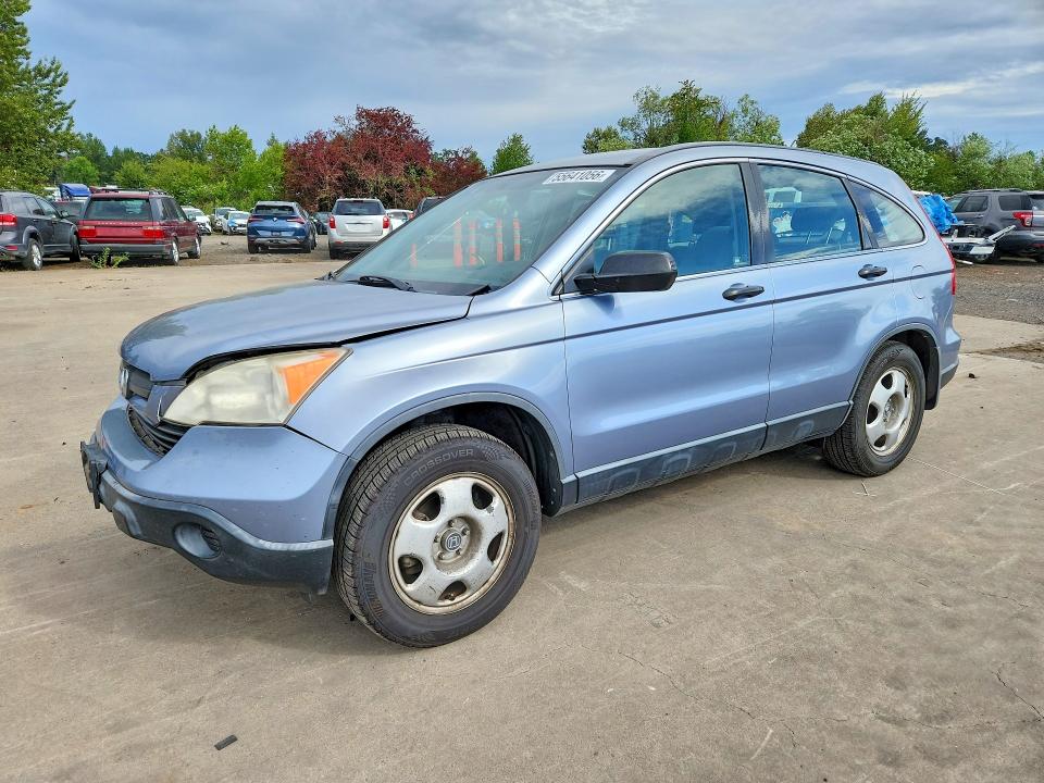 2007 Honda Cr-v VIN JHLRE48377C040232 COPART salvage auction — FRONT END, Or - Salvage Title Certificate, sold $1,250 on 2026-07-13 (photo 1)
