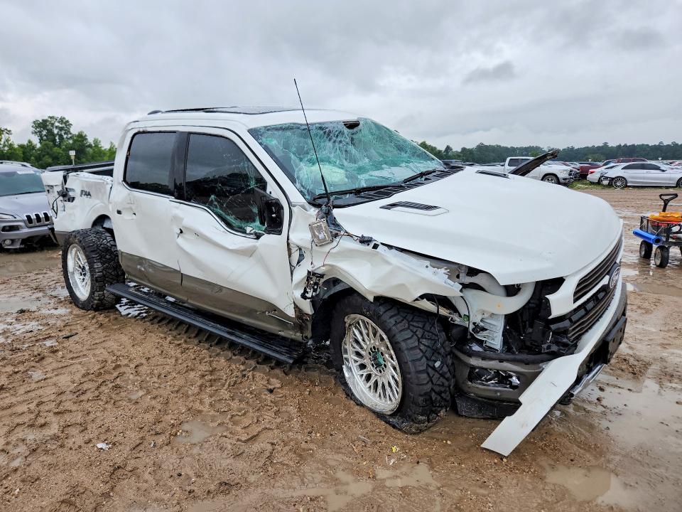 2025 Ford F150 VIN 1FTFW6LD2SFB74873 COPART salvage auction — ALL OVER, Tx - Salvage Vehicle Title, sold $275 on 2026-07-28 (photo 4)