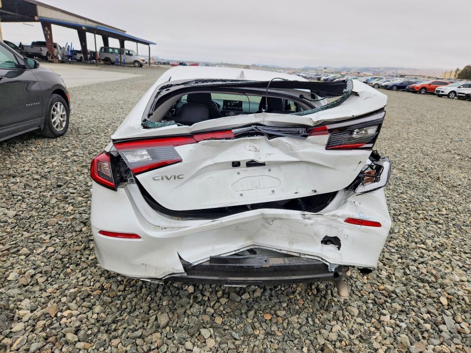 2024 Honda VIN 19XFL2H58RE022359 COPART salvage auction — REAR END, Ca - Salvage Certificate, sold $8,500 on 2026-07-02 (photo 6)
