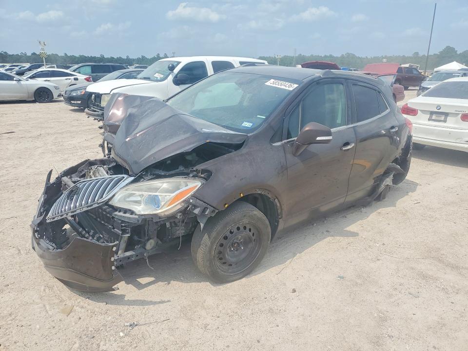2014 Buick Encore VIN KL4CJBSB7EB720244 COPART salvage auction — FRONT END, Tx - Salvage Vehicle Title, sold $850 on 2026-07-31 (photo 1)
