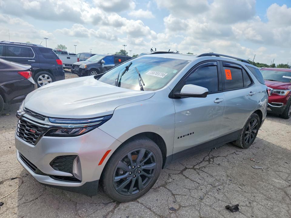 2022 Chevrolet Equinox VIN 3GNAXMEV0NS121890 — COPART salvage auction photo