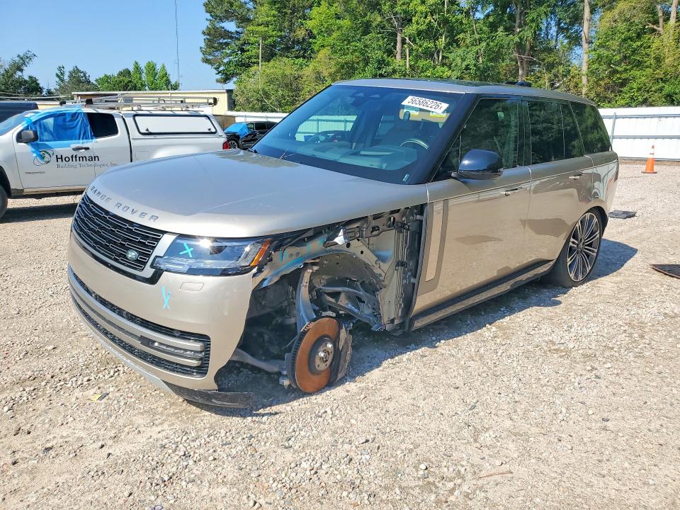 2025 Land rover RANGE ROVER VIN SALKP9E91SA312768 COPART salvage auction — FRONT END, Nc - Salvage Certificate Of Title, sold $81,500 on 2026-07-17 (photo 1)