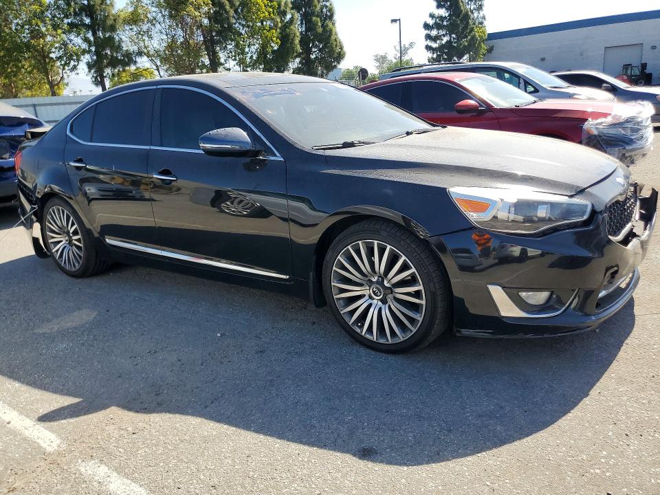 2014 Kia VIN KNALN4D79E5126166 COPART salvage auction — FRONT END, Ca - Salvage Certificate, sold $975 on 2026-07-09 (photo 4)