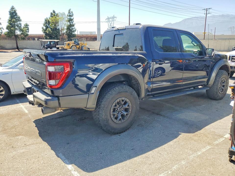 2022 Ford F-150 VIN 1FTFW1RG0NFC21018 COPART salvage auction — MECHANICAL, Ca - Salvage Certificate, sold $26,500 on 2026-07-30 (photo 3)