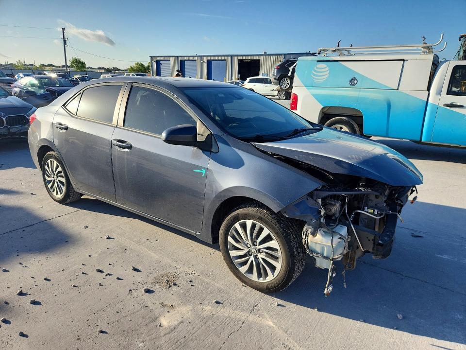 2019 Toyota Corolla VIN 5YFBURHEXKP899122 COPART salvage auction — FRONT END, Tx - Salvage Vehicle Title, sold $4,100 on 2026-07-10 (photo 4)