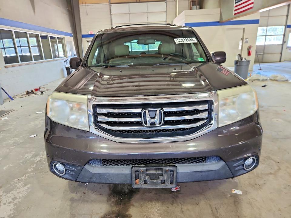 2012 Honda Pilot VIN 5FNYF4H91CB069989 COPART salvage auction — REAR END, Va - Certificate Of Title, sold $1,300 on 2026-07-02 (photo 5)