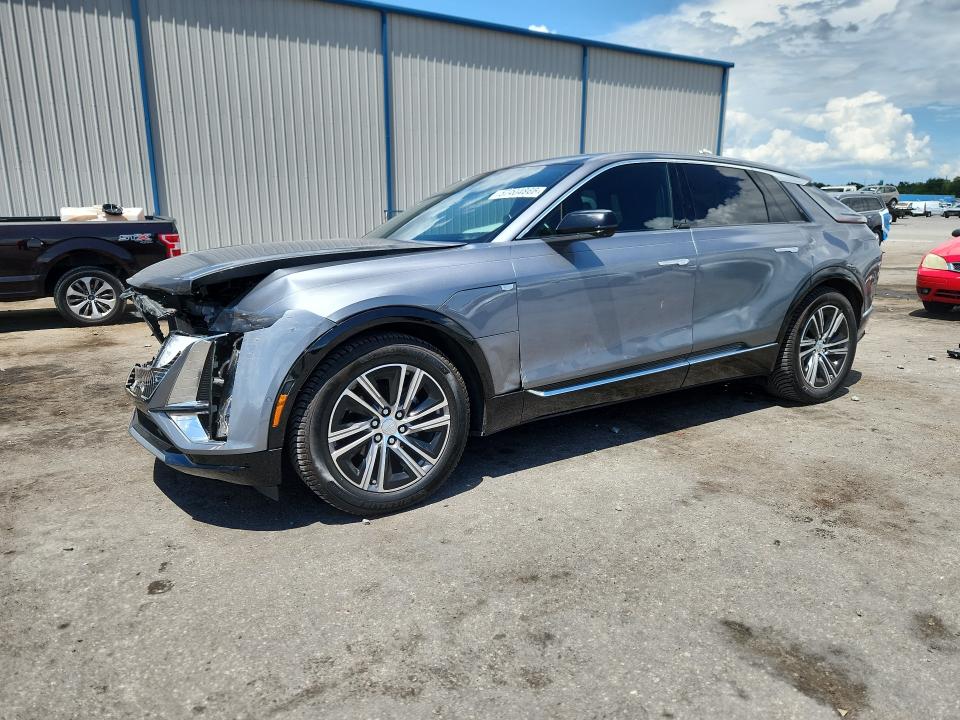 2023 Cadillac VIN 1GYKPMRK4PZ002611 COPART salvage auction — FRONT END, Fl - Cert Of Title Slvg Rebuildable, sold $9,100 on 2026-08-10 (photo 1)