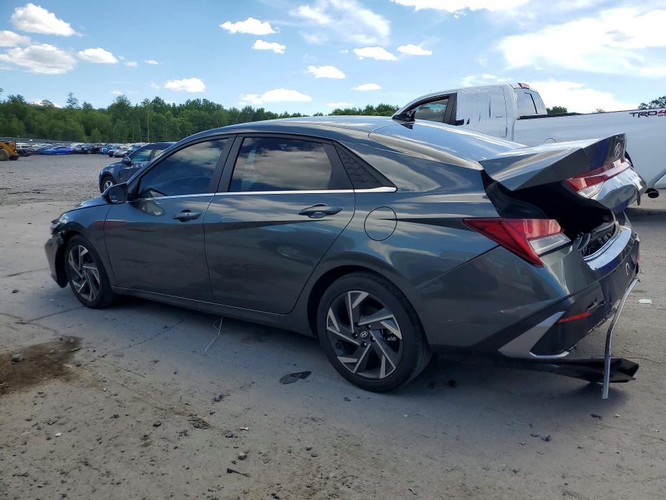 2024 Hyundai Elantra VIN KMHLS4DG0RU698522 COPART salvage auction — REAR END, Pa - Certificate Of Salvage, sold $6,300 on 2026-07-29 (photo 2)