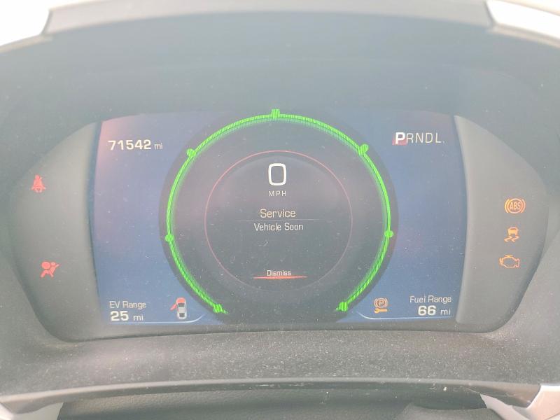 2016 Chevrolet Volt VIN 1G1RA6S53GU134402 COPART salvage auction — FRONT END, Pa - Certificate Of Salvage, sold $1,500 on 2026-07-02 (photo 9)