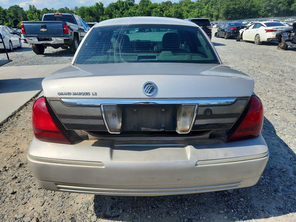 2008 Mercury Grand marquis VIN 2MEFM75V58X661451 COPART salvage auction — SIDE, GA - CERT OF TITLE-SALVAGE, sold $400 on 2026-07-09 (photo 6)