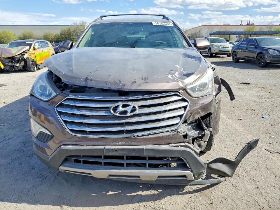 2015 Hyundai Santa fe VIN KM8SMDHF4FU098735 COPART salvage auction — FRONT END, Nv - Salvage Title, sold $1,500 on 2026-07-28 (photo 5)