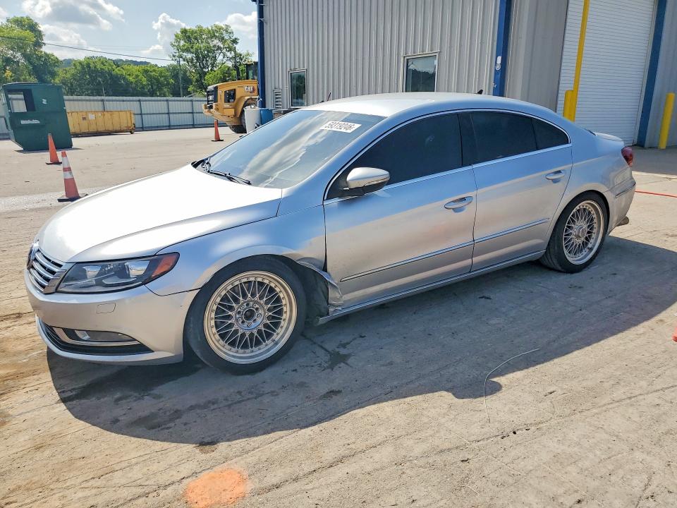 2013 Volkswagen Passat cc VIN WVWBP7AN5DE520131 COPART salvage auction — FRONT END, Salvage Title, sold $500 on 2026-07-20 (photo 1)