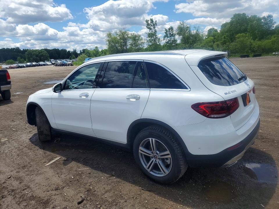 2021 Mercedes-benz Glc VIN W1N0G8EB7MF921261 COPART salvage auction — HAIL, Oh - Cert Of Title-Salvage, sold $9,100 on 2026-07-23 (photo 2)