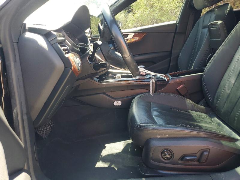 2020 Audi A5 VIN WAUANCF53LA006400 COPART salvage auction — FRONT END, Tx - Salvage Vehicle Title, sold $5,900 on 2026-07-30 (photo 7)