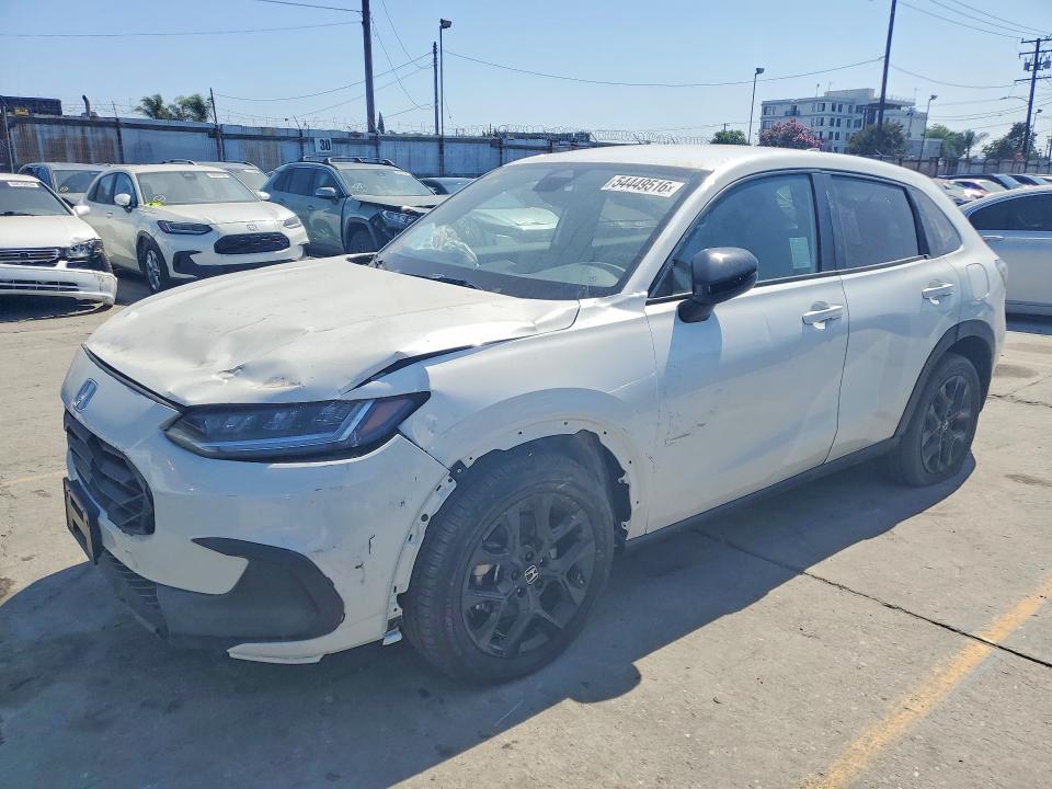 2025 Honda Hr-v VIN 3CZRZ2H54SM708190 COPART salvage auction — FRONT END, Ca - Dlr/Dis/Exp Only Salvage Title, sold $10,400 on 2026-07-29 (photo 1)