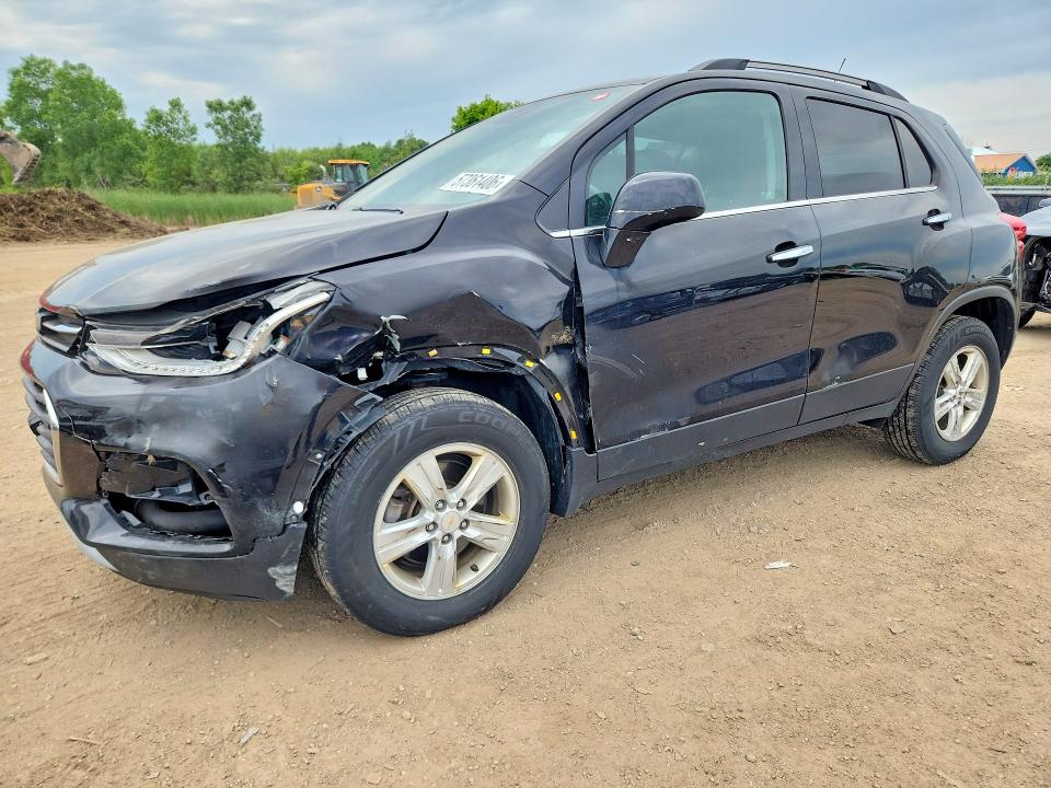 2020 Chevrolet VIN KL7CJPSB7LB034900 COPART salvage auction — FRONT END, Oh - Cert Of Title-Salvage, sold $1,600 on 2026-07-16 (photo 1)