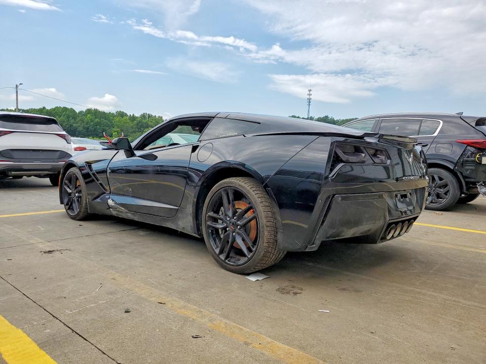 2014 Chevrolet Corvette VIN 1G1YF2D79E5106972 COPART salvage auction — SIDE, Ky - Cert Of Title-Rebuilt Vehicle, sold $15,000 on 2026-07-30 (photo 2)