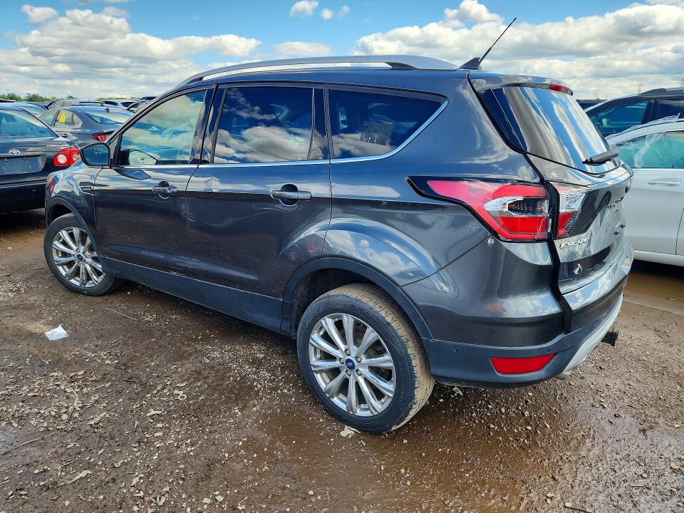 2018 Ford Escape VIN 1FMCU9J95JUD34890 COPART salvage auction — REAR END, In - Certificate Of Title (P), sold $2,500 on 2026-07-30 (photo 2)