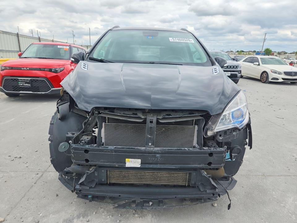 2015 Buick Encore VIN KL4CJCSB9FB121739 COPART salvage auction — FRONT END, Tx - Salvage Vehicle Title, sold $1,900 on 2026-07-31 (photo 5)