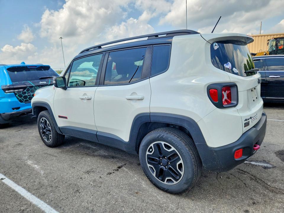 2017 Jeep Renegade VIN ZACCJBCB6HPF32183 COPART salvage auction — FRONT END, Oh - Cert Of Title-Salvage, sold $1,350 on 2026-07-08 (photo 2)