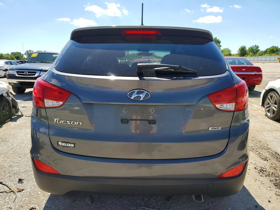 2014 Hyundai Tucson VIN KM8JTCAF0EU940763 COPART salvage auction — FRONT END, IN - CERT OF TITLE-SALVAGE TITLE, sold $825 on 2026-07-27 (photo 6)