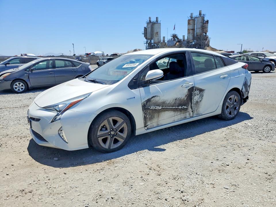 2018 Toyota Prius VIN JTDKARFUXJ3551007 COPART salvage auction — SIDE, Ca - Salvage Certificate, sold $6,600 on 2026-07-28 (photo 1)