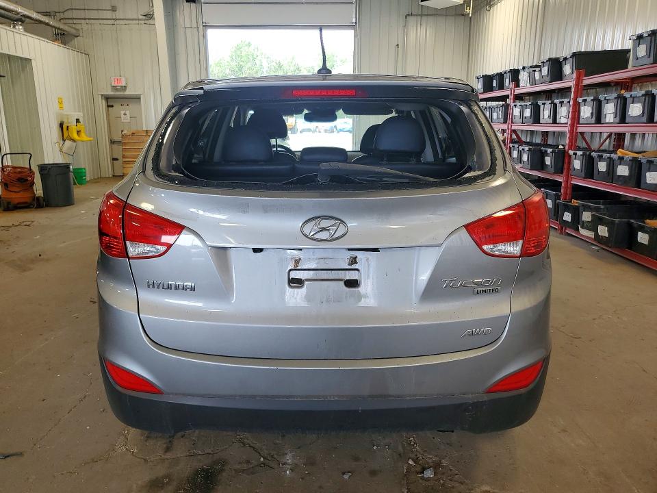 2011 Hyundai Tucson VIN KM8JUCAC1BU171026 COPART salvage auction — REAR END, Mn - Cert Of Title-Prior Salvage, sold $325 on 2026-07-21 (photo 6)