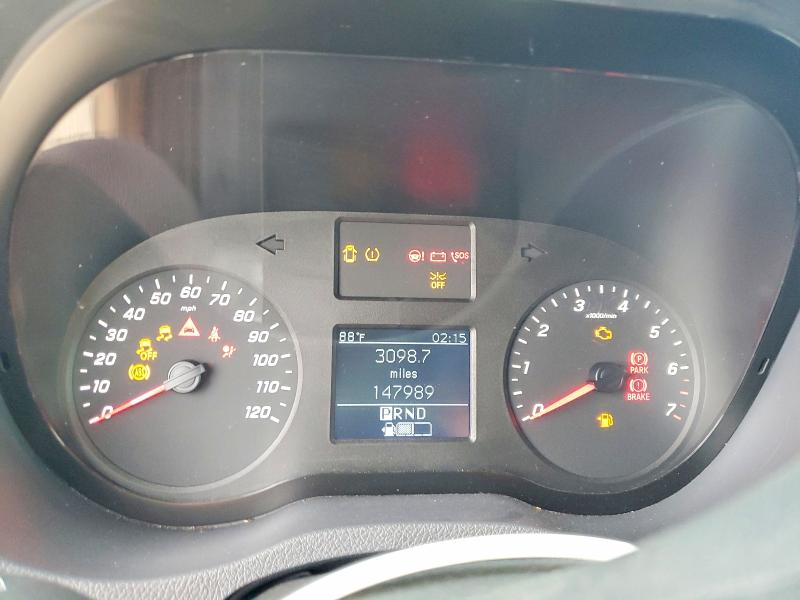 2021 Mercedes-benz Sprinter VIN W1W40CHY5MT052343 COPART salvage auction — MINOR DENT/SCRATCHES, In - Certificate Of Title, sold $10,500 on 2026-07-27 (photo 9)