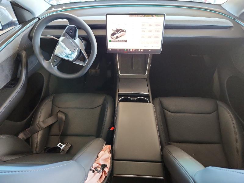 2026 Tesla Model y VIN 7SAYGDEE8TF438574 COPART salvage auction — FRONT END, CA - SALVAGE CERTIFICATE, sold $10,200 on 2026-07-27 (photo 8)