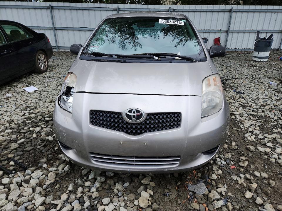 2008 Toyota Yaris VIN JTDJT923085173992 COPART salvage auction — FRONT END, NJ - CERT OF TITLE-SALVAGE, sold $600 on 2026-07-29 (photo 5)