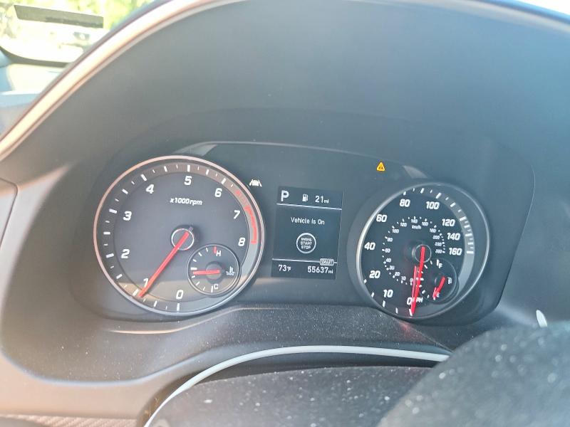 2020 Hyundai Elantra VIN KMHD04LB2LU019065 COPART salvage auction — REAR END, Ct - Cert Of Title-Salvage, sold $5,350 on 2026-07-28 (photo 9)