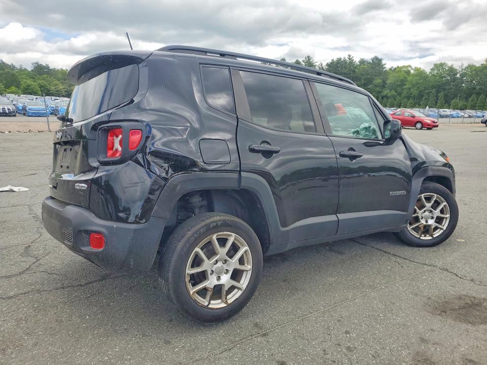 2020 Jeep Renegade VIN ZACNJBBB9LPL87561 COPART salvage auction — SIDE, RI - SALVAGE CERTIFICATE OF TITLE, sold $1,100 on 2026-08-04 (photo 3)