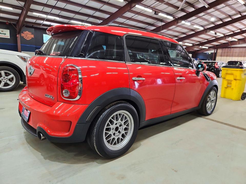 2012 Mini Cooper VIN WMWZC3C54CWL88095 COPART salvage auction — REAR END, Ma - Cert Of Title-Salvage, sold $450 on 2026-07-23 (photo 3)