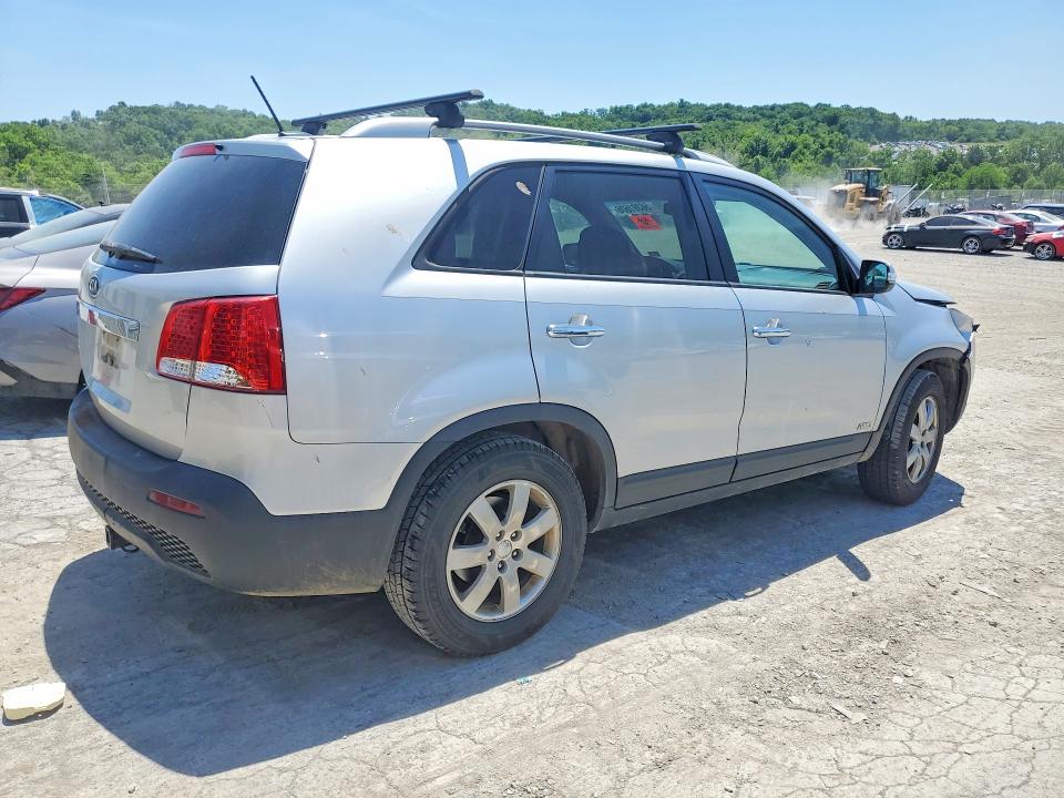 2012 Kia Sorento VIN 5XYKTDA27CG192457 COPART salvage auction — FRONT END, Pa - Certificate Of Salvage, sold $375 on 2026-07-24 (photo 3)