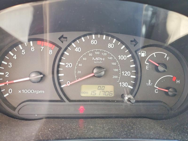 2005 Hyundai Accent VIN KMHCG45C75U661331 COPART salvage auction — REAR END, Ky - Bill Of Sale/Part Only/No Titl, sold $300 on 2026-07-15 (photo 9)