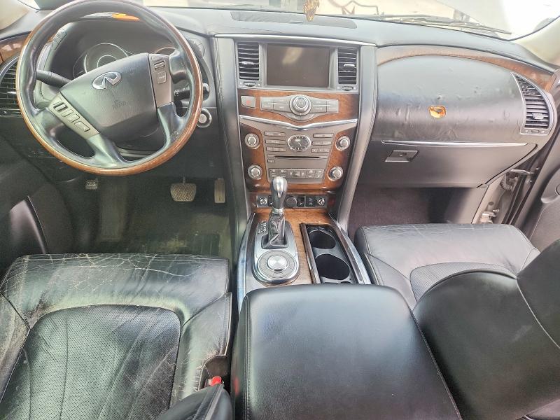 2011 Infiniti Qx56 VIN JN8AZ2ND9B9700295 COPART salvage auction — MECHANICAL, Tx - Certificate Of Title, sold $1,100 on 2026-07-08 (photo 8)