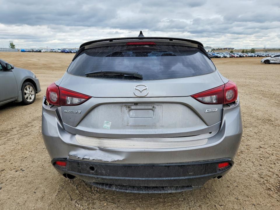 2014 Mazda 3 VIN JM1BM1M35E1184814 COPART salvage auction — REAR END, Salvage Title, sold $3,300 on 2026-07-09 (photo 6)