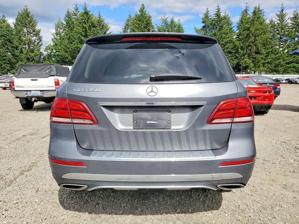 2017 Mercedes-benz Gle VIN 4JGDA5JB4HA825889 COPART salvage auction — MINOR DENT/SCRATCHES, Ca - Certificate Of Title (P), sold $11,200 on 2026-07-10 (photo 6)
