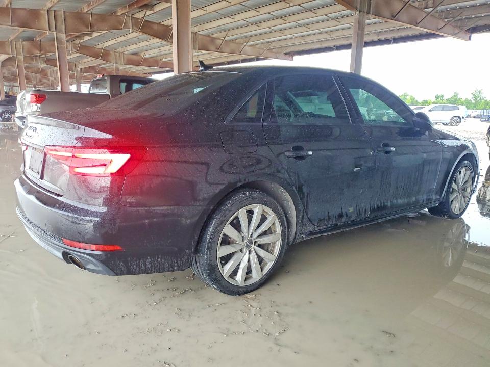 2018 Audi A4 VIN WAUKMAF42JA128018 COPART salvage auction — SIDE, Tx - Salvage Vehicle Title, sold $3,750 on 2026-07-09 (photo 3)