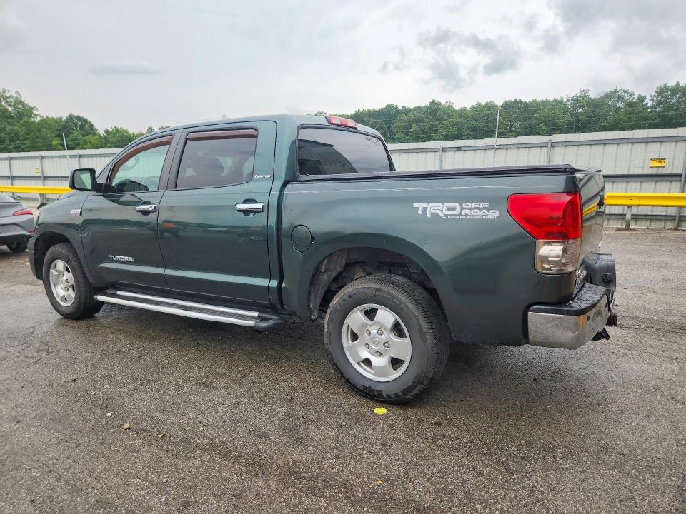 2007 Toyota Tundra VIN 5TFDV58107X026578 COPART salvage auction — HAIL, Mo - Salvage Certificate Of Title, sold $3,700 on 2026-07-27 (photo 2)