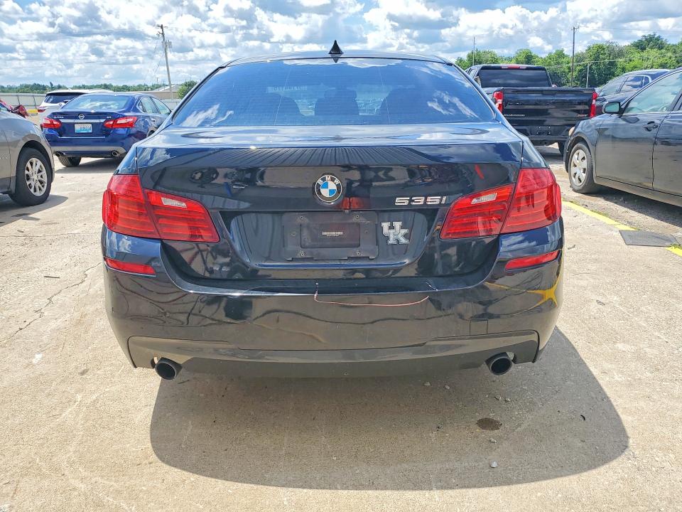 2014 BMW 5er VIN WBA5B1C51ED479510 COPART salvage auction — FRONT END, Ky - Cert Of Title-Salvage, sold $3,100 on 2026-07-08 (photo 6)
