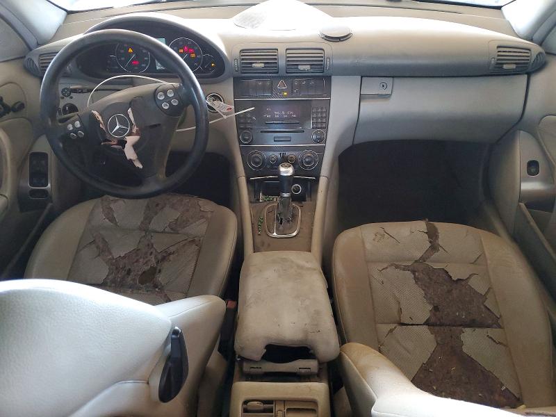 2005 Mercedes-benz C class VIN WDBRF40J05F606701 COPART salvage auction — FRONT END, Az - Certificate Of Title, sold $475 on 2026-07-29 (photo 8)