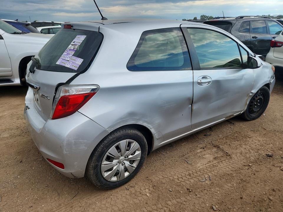 2014 Toyota Yaris VIN JTDJTUD35ED585276 COPART salvage auction — SIDE, Il - Certificate Of Title, sold $425 on 2026-07-14 (photo 3)