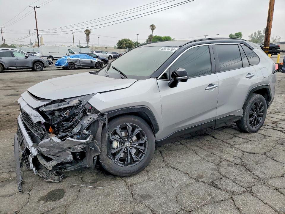 2025 Toyota VIN JTME6RFV5SJ077584 COPART salvage auction — FRONT END, CA - SALVAGE CERTIFICATE, sold $150 on 2026-07-30 (photo 1)