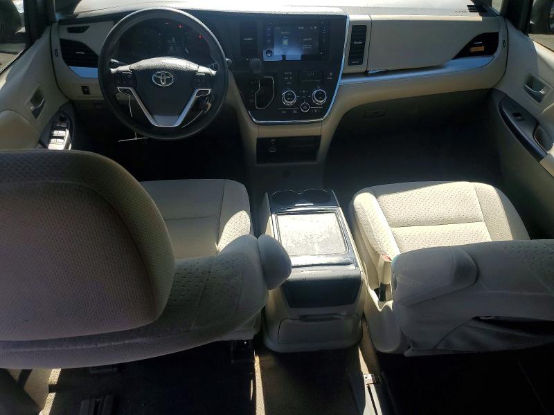 2015 Toyota Sienna VIN 5TDKK3DC8FS535110 COPART salvage auction — FRONT END, Ca - Salvage Certificate, sold $3,350 on 2026-07-13 (photo 8)