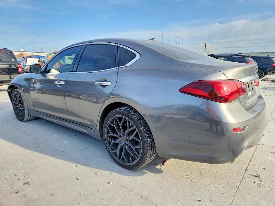 2015 Infiniti Q70 VIN JN1BY1AP0FM540407 COPART salvage auction — FRONT END, TX - BONDED TITLE - SALVAGE, sold $2,300 on 2026-07-24 (photo 2)