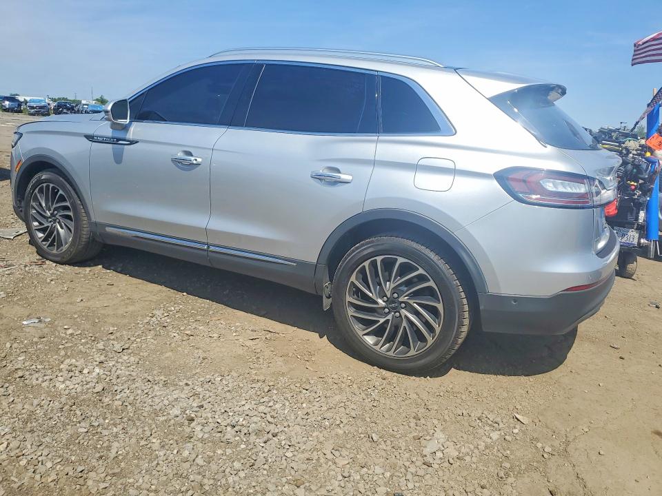 2019 Lincoln Nautilus VIN 2LMPJ8LP4KBL41602 COPART salvage auction — FRONT END, Mi - Certificate Of Title, sold $2,200 on 2026-07-17 (photo 2)