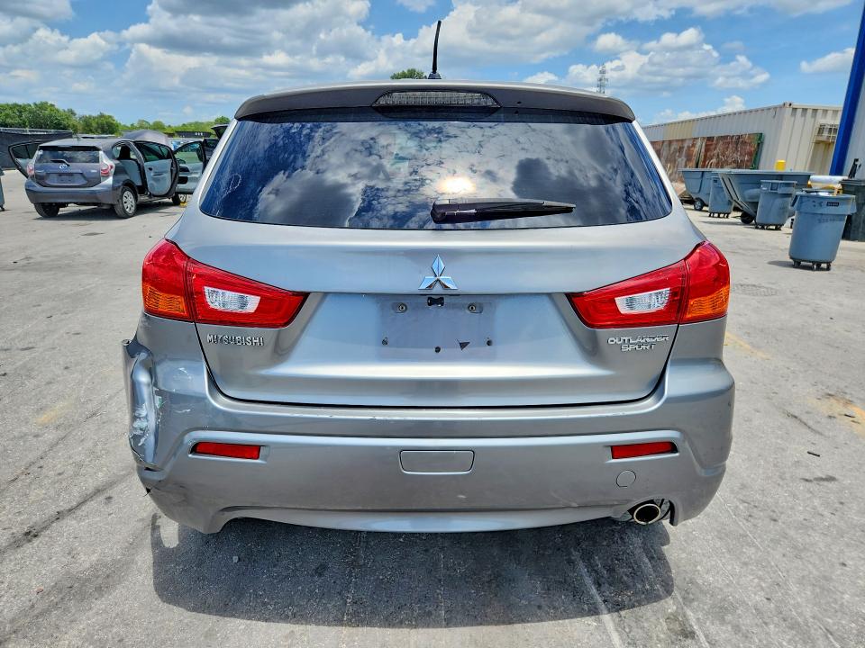 2012 Mitsubishi Outlander VIN JA4AP4AU4CZ008251 COPART salvage auction — FRONT END, Fl - Cert Of Title Slvg Rebuildable, sold $450 on 2026-07-16 (photo 6)