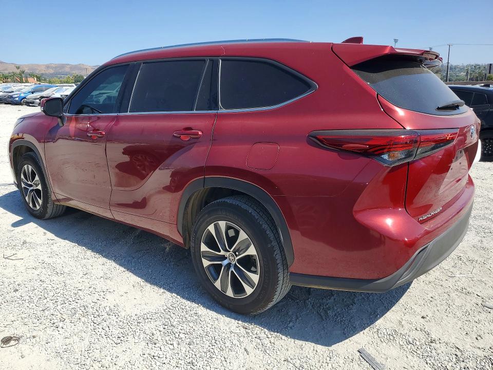 2020 Toyota VIN 5TDHZRAH8LS010603 COPART salvage auction — SIDE, Ca - Salvage Certificate, sold $15,100 on 2026-07-15 (photo 2)