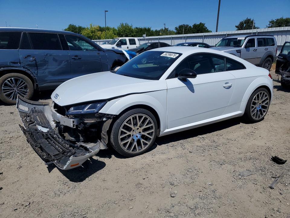 2017 Audi Tt VIN TRUC5AFV5H1006119 COPART salvage auction — FRONT END, Ca - Salvage Certificate, sold $6,500 on 2026-07-07 (photo 1)